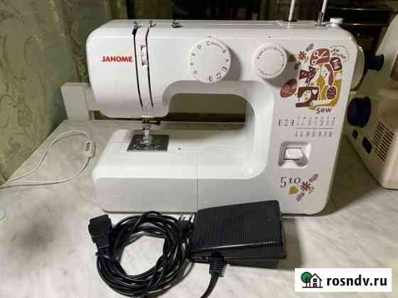 Швейная машина Janome 510 Рудня