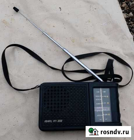 Винтажный радиоприемник кварц рп-309 Севастополь - изображение 1