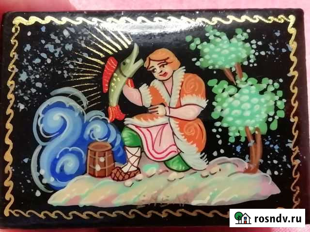 Лаковая шкатулка Иваново - изображение 1