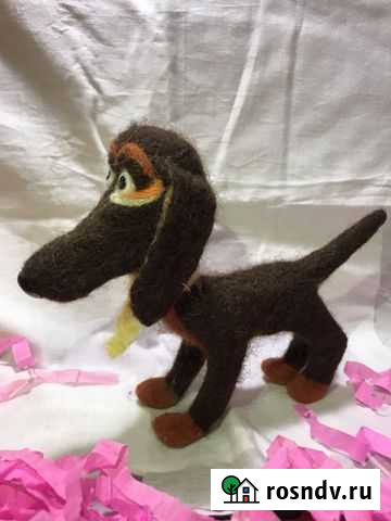 Такса из шерсти (сухое валяние) Химки - изображение 1