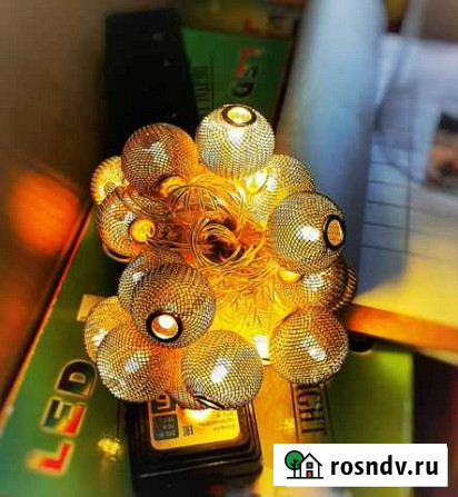 Гирлянда уличная 20м, 30м, 40м, Гирлянда Штора на Калининград - изображение 1