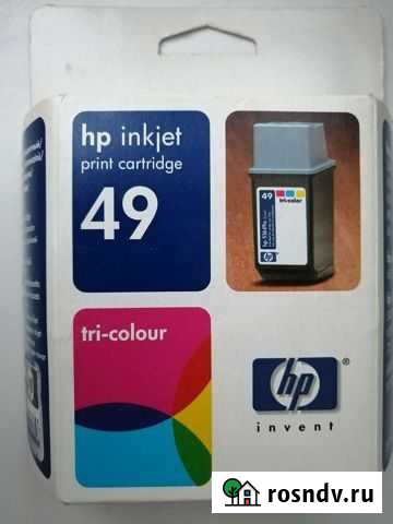 Картридж hp inkjet 49 Нижний Тагил - изображение 1