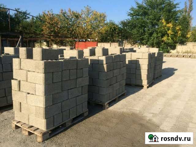 Блоки на поддонах толсто стенные Аргун - изображение 1