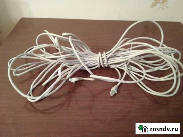 Интернет кабель 10 м Люберцы - изображение 1