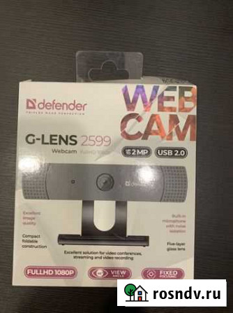Full HD веб-камера Defender G-lens 2599 Рузаевка - изображение 1
