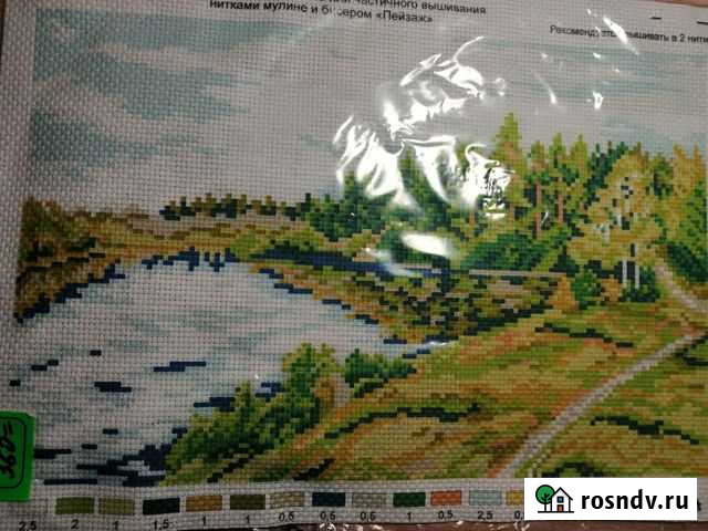 Набор для вышивания крестиком., Пейзаж Иваново - изображение 1