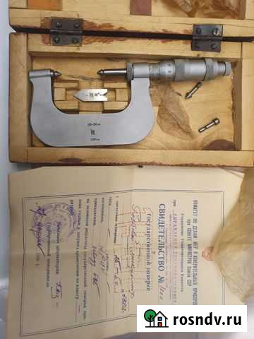 Микрометр резьбовой Энем - изображение 1