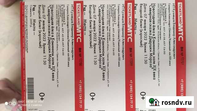 Билеты на елку Москва - изображение 1