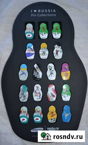 Олимпийская матрешка samsung Sochi 2014 Тверь - изображение 1