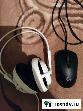 Наушники Steelseries siberia 200 и G403 Рязань - изображение 1