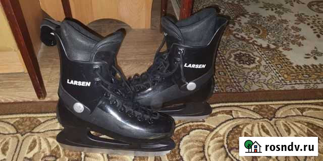 Коньки подростковые р.39 Кохма - изображение 1