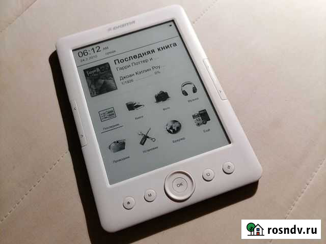 Электронная книга Digma S605t, сенсорная Нижний Новгород - изображение 1
