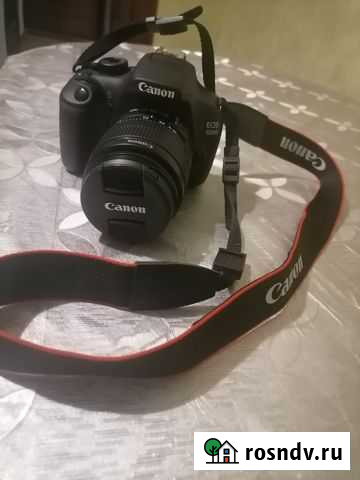 Зеркальный фотоаппарат canon eos 1200D Кулешовка - изображение 1