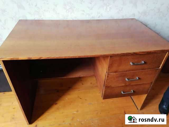 Письменный стол деревянный 110/60 Оренбург - изображение 1