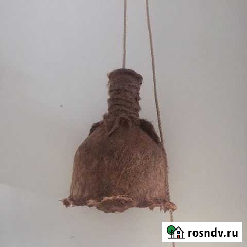 Дизайнерский абажур - ночник из джута Канаш - изображение 1