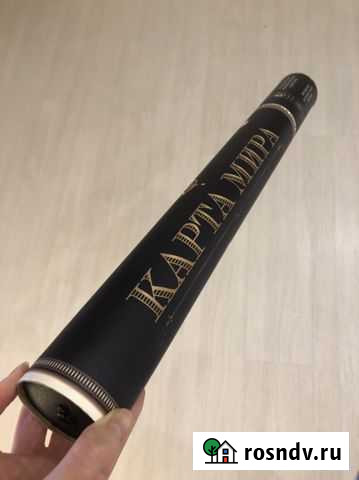 Новая скретч-карта мира (стирающаяся) 50*70 Петрозаводск - изображение 1