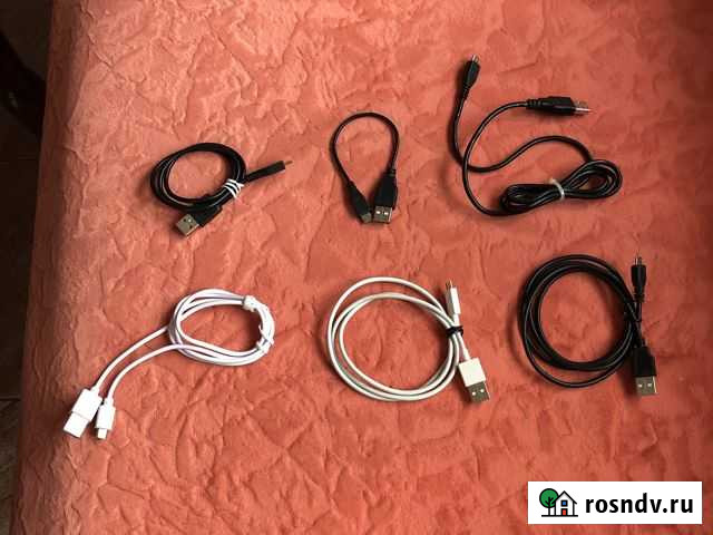 Провода usb-micro-usb, jack-jack Брянск - изображение 1