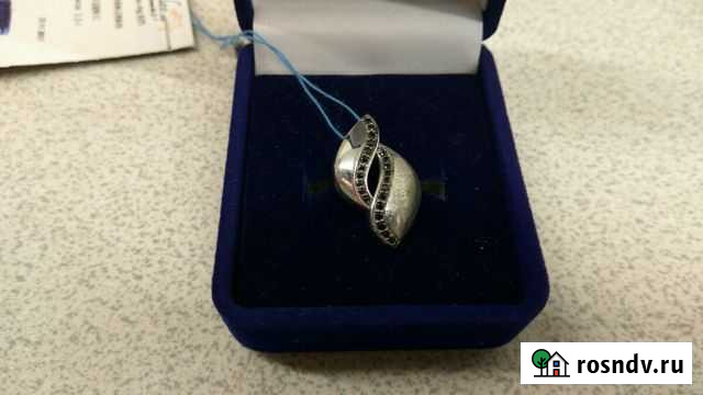 Серебряный кулон с цирконами Электросталь - изображение 1