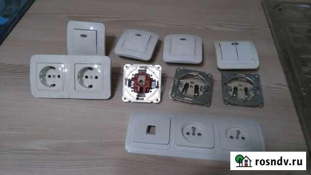 Розетки и выключатели Омск - изображение 1