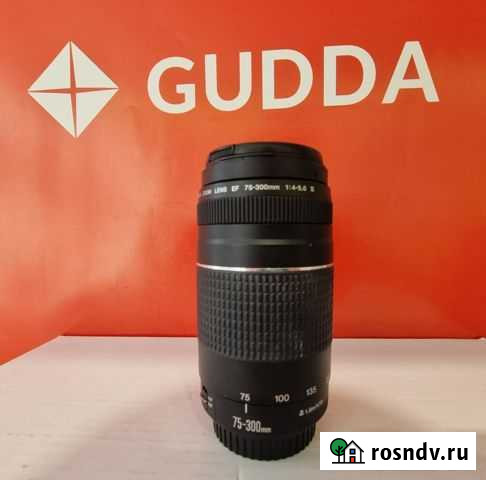 Объектив, Canon Zoom 75-300mm 4-5.6EF iii Новочеркасск - изображение 1