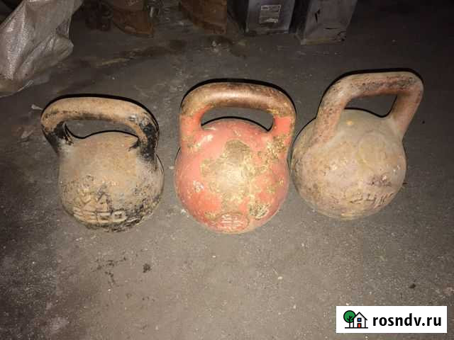 Гиря 24кг Белогорск - изображение 1