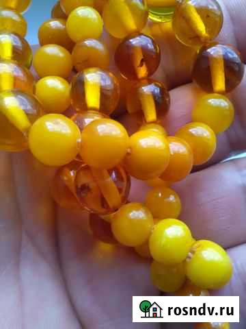 Бусы из натурального янтаря Симферополь - изображение 1