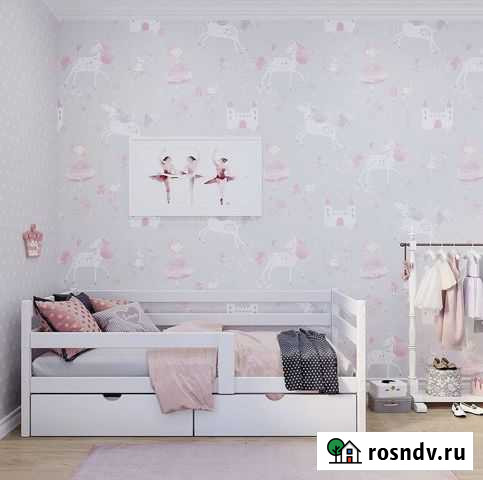 Детская кровать 160 на 80 см, с ящиками и бортиком Алапаевск - изображение 1