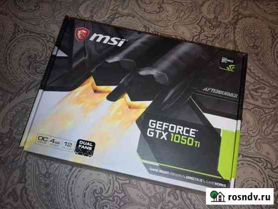 Видеокарта MSI GeForce GTX 1050 Ti 4 Гб новая Тамбов