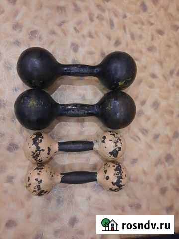 Набор штанга и гантели Жешарт - изображение 1