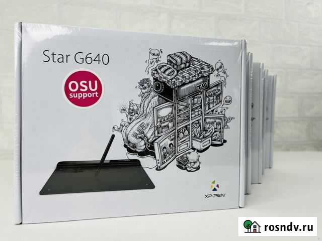 Графический планшет xp-pen star g640 новый Кострома - изображение 1