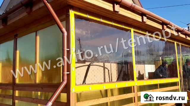 Мягкие пвх окна на беседку Йошкар-Ола - изображение 1