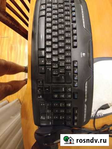 Клавиатура и мышка logitech Смоленск - изображение 1