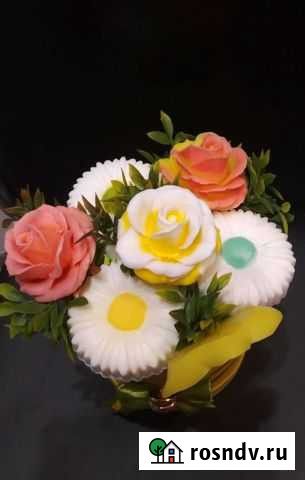Букет цветов из мыла Симферополь - изображение 1