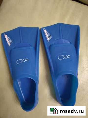 Детские тренировочные ласты р.33-34см Краснодар - изображение 1