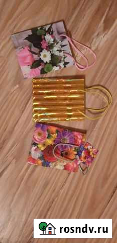 Новые подарочные пакеты Цветы Курск - изображение 1