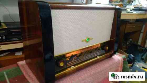 Радиоприемник ламповыйОктябрь 1957 с FM модулем Ейск