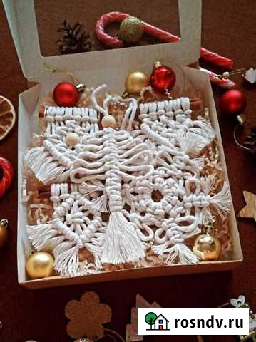 Подарок. Макраме подарочный набор Новый год Барнаул - изображение 1