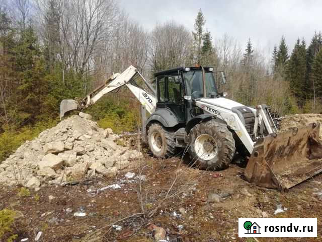 Услуги экскаватора погрузчика Волосово - изображение 1