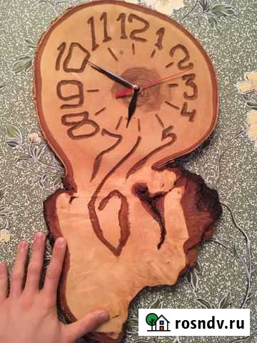 Часы из дерева - ручная работа Невель - изображение 1