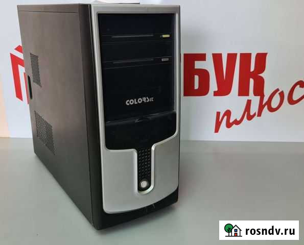 Простой системный блок 2 ядра 3 гб, видео 256 мб Рубцовск - изображение 1