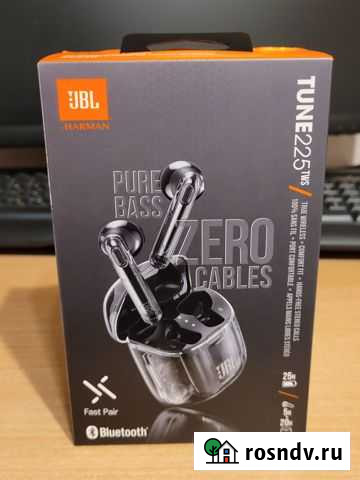 Новые Беспроводные наушники jbl tune 225tws Кострома - изображение 1