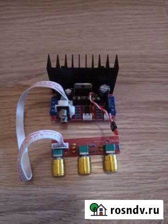 Усилитель cirmech TDA7377 2.1ch, 3-канальный Химки - изображение 1