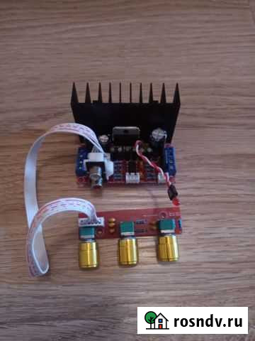 Усилитель cirmech TDA7377 2.1ch, 3-канальный Химки - изображение 1