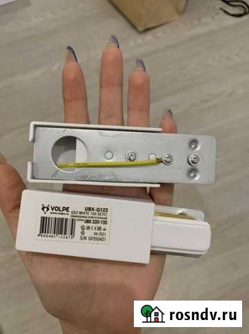 Коннектор для подключения трековых шинопроводов ga Пермь - изображение 1