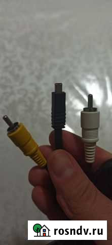 Micro-USB 2 RCA Male AV аудио шнур Майкоп - изображение 1