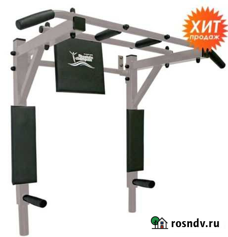 Турник-брусья-пресс 3в1 серый Челябинск - изображение 1