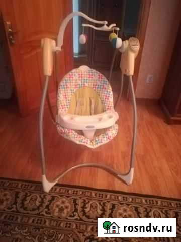 Детские электронные качели Graco Владикавказ - изображение 1