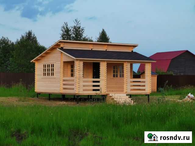 Дом для дачи 6х6 «Этрусское шале» под ключ Ногинск - изображение 1