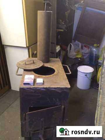 Печь стальная В400мм.,Ш300мм.,Д500мм.Две трубы 110 Мурманск - изображение 1