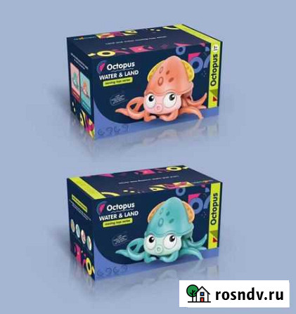 Новинки Осьминог и Краб заводные Йошкар-Ола - изображение 1